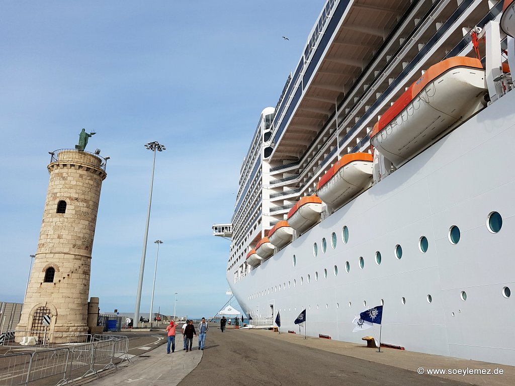 MSC Preziosa Mediterranean Sea 2016